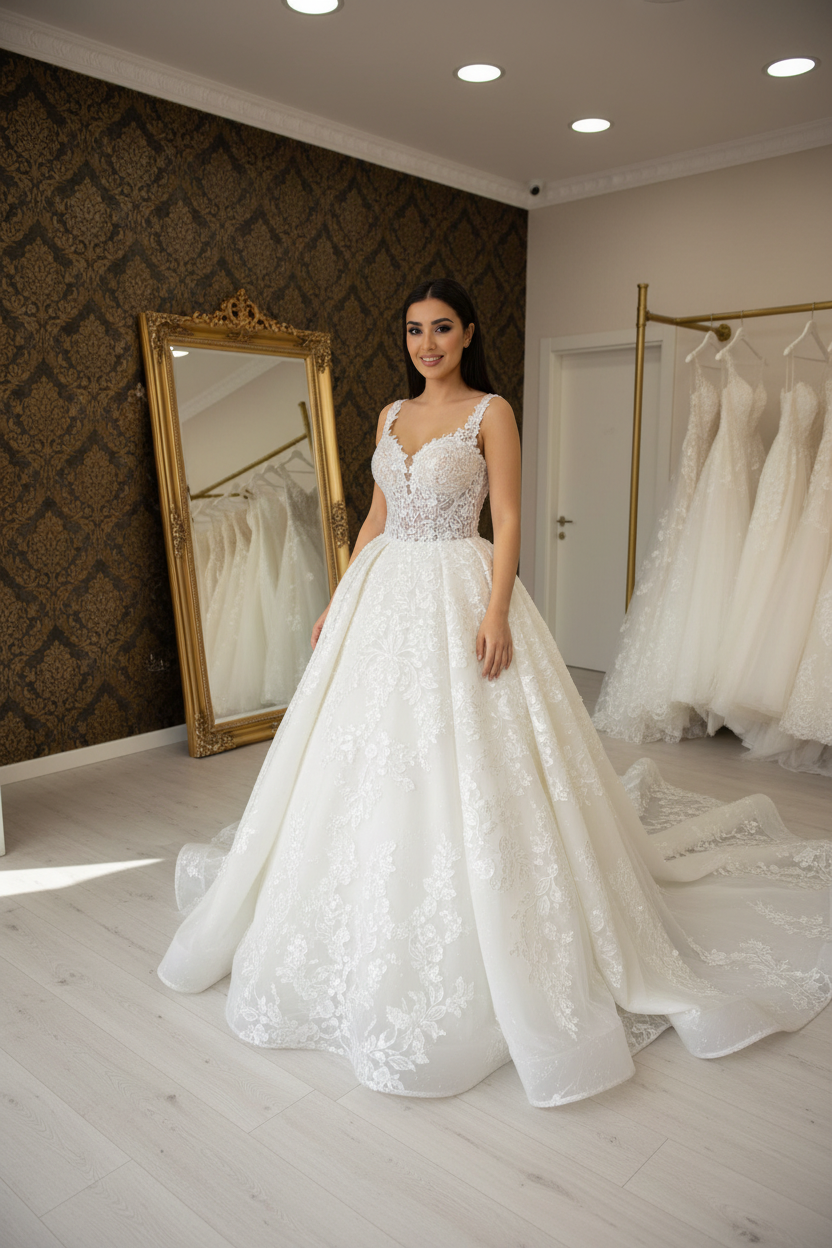 G21-014 Beyaz Fildişi Prenses Model — ana vitrin görünümü