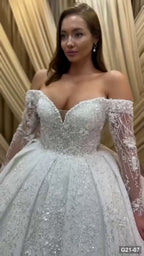 G21-007 Fildişi Prenses Model gelinlik Ana Temiz Kadraj