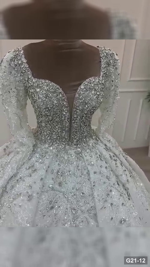 G21-012 Fildişi Prenses Model gelinlik Ana Temiz Kadraj